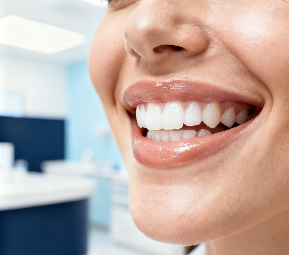 Especialista Odontoméier realizando atendimento tecnológico